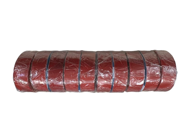 Akbant İzole Bant Elektrik Bandı - 0.12 mm x 19 mm x 10 Yrd - Kırmızı - 10 Adet ürün görseli 1