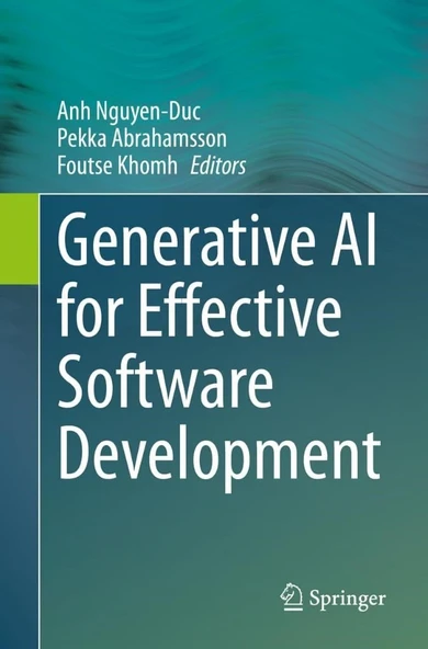 Generative AI for Effective Software Development Duc Abrahamsson ürün görseli 1
