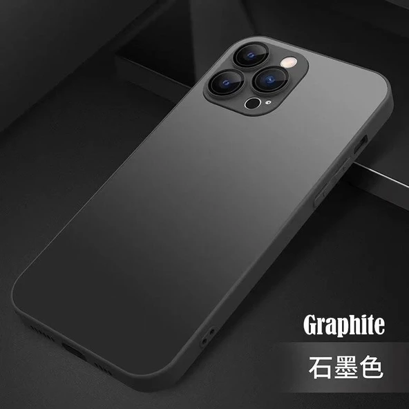 İphone 14 Mat Elektro Cam Telefon Kılıfı - Resim 5