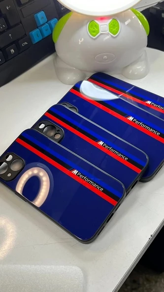 İphone 14 Pro M Performance Tasarımlı Cam Telefon Kılıfı - Resim 5