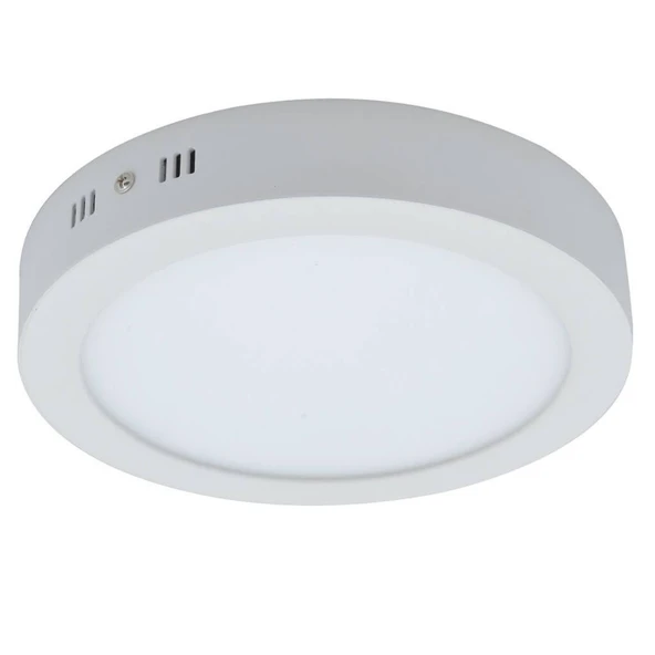 CATA CT-5233 18W Panel LED Armatür Yuvarlak Sıva Üstü metal kasa Sıcak Beyaz 3200K ürün görseli 1