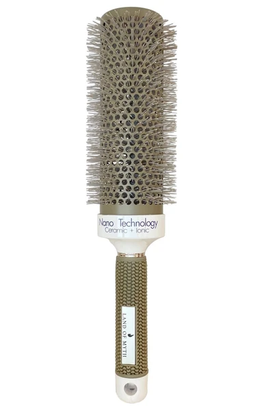 LAND OF MYTH 53 mm - Lom1314 Extra Uzun Gövde Salon Tipi Nano Teknoloji Seramik + Iyonik Termal Fön Saç Fırçası ürün görseli 1