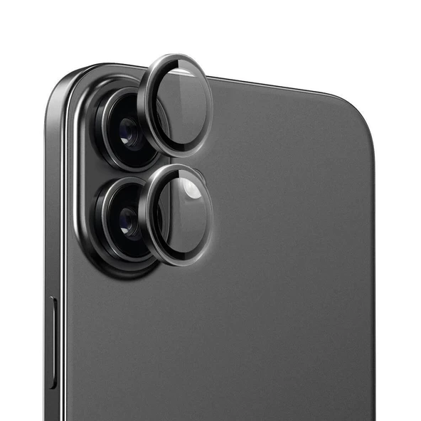 iPhone 16 Ve 16 Plus Lens Koruyucu Sapphire Çizilmeye Karşı Dayanıklı Safir Kamera Lens Koruyucu ürün görseli 1