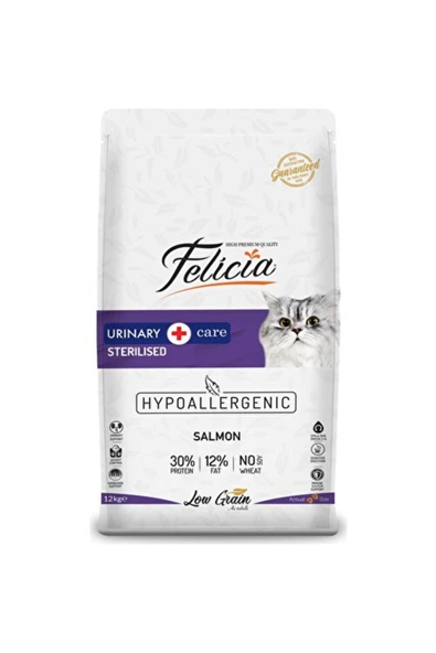 Az Tahıllı Somonlu Light - Sterilised Kedi Maması 12 kg ürün görseli 1