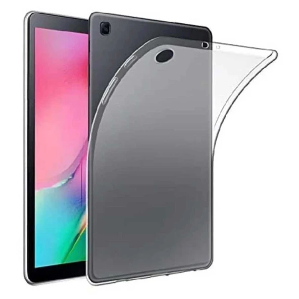 Samsung Galaxy Tab A SM T510 (2019) Uyumlu Şeffaf Silikon Tablet Kılıfı ürün görseli 1