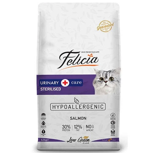 Az Tahıllı 12 kg Sterilised Somonlu Hypoallergenic Kedi Maması ürün görseli 1