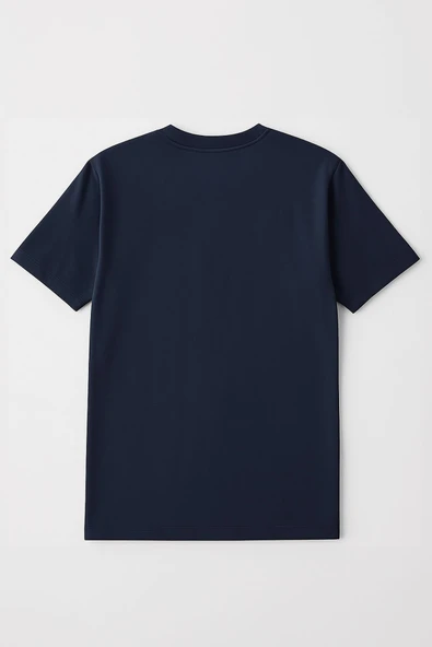 Erkek %100 Pamuk Basic T-shirt - Resim 10