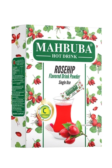 Mahbuba Tek İçimlik Kuşburnu Aromalı Oralet Çayı 24x1,5gr ürün görseli 1