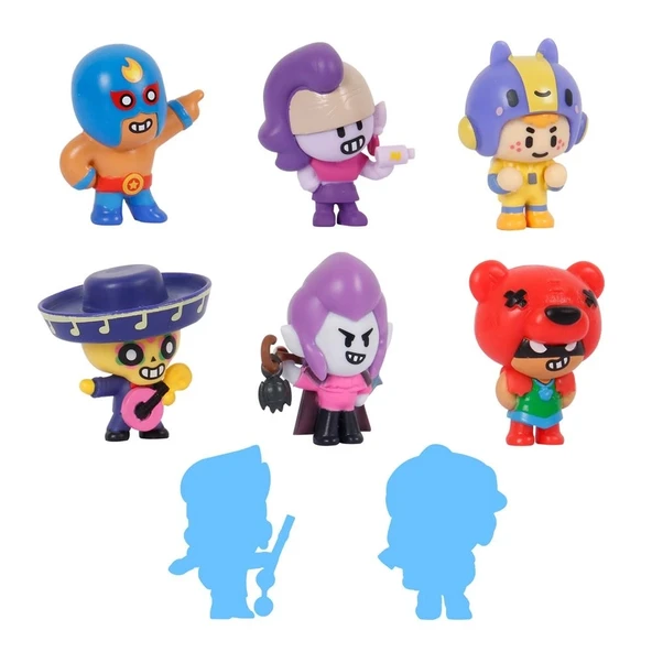 Brawl Stars 8'li Delüks Figür - Model 5 ürün görseli 1