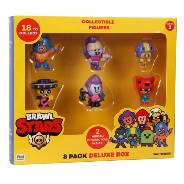 Brawl Stars 8'li Delüks Figür - Model 5 - Resim 2