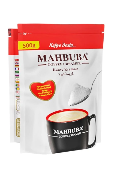 Mahbuba Kahve Kreması Beyazlatıcı Süt Tozu 500gr Poşet ürün görseli 1
