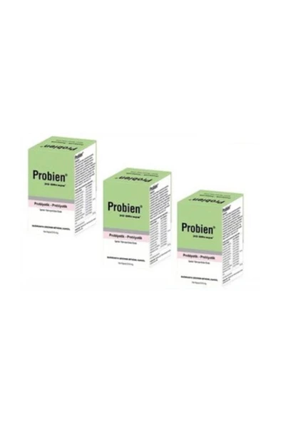 Probien Probiyotik Prebiyotik 30 Kapsül 3'Lü PAKET (SKT:07/2028) ürün görseli 1