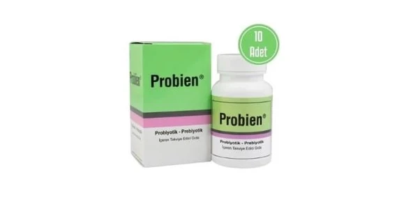 Probien Probiyotik Prebiyotik 30 Kapsül 10'Lu PAKET (SKT:07/2028) ürün görseli 1