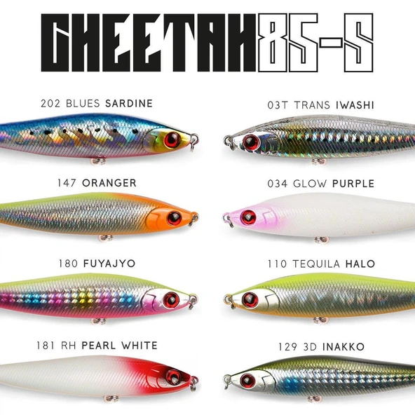 Fujin Cheetah 85S 20gr 8.5cm Maket Balık ürün görseli 1