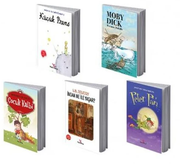 Dünya Klasikleri Seti 10-14 Yaş  ( 5 Kitap) ürün görseli 1