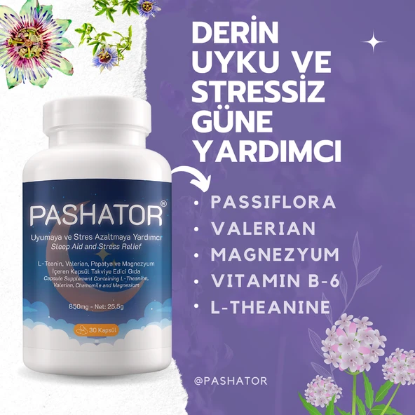 Pashator Stres ve Uyku Desteği - Resim 3