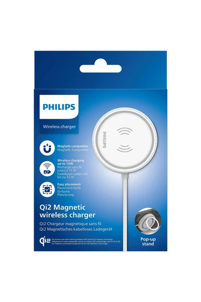 DLP9128W/00 MagSafe Qi2 Standlı Kablosuz Şarj Cihazı ürün görseli 1
