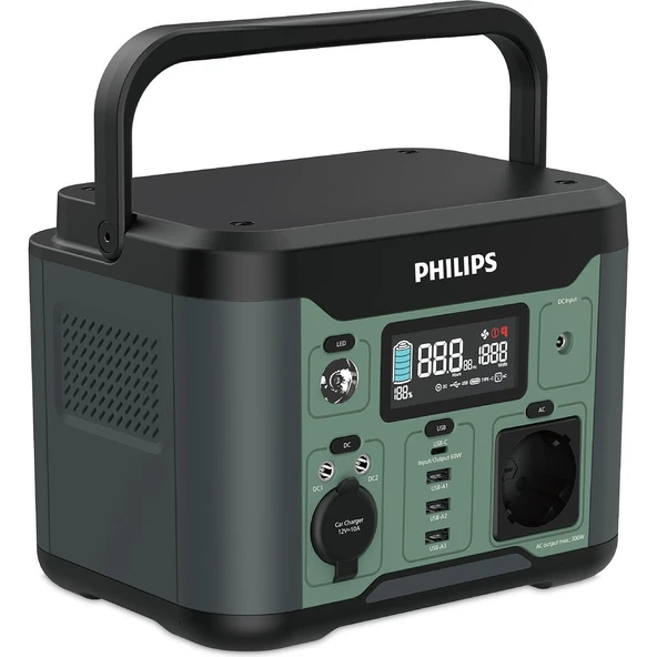 DLP8091CB Siyah Ac Dc Çıkışlı Taşınabilir Güç Kaynağı 300W ürün görseli 1