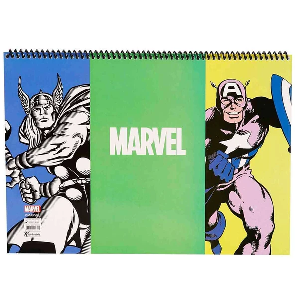 Marvel Spiralli Resim Defteri Seri2 25x35 15 Yp ürün görseli 1