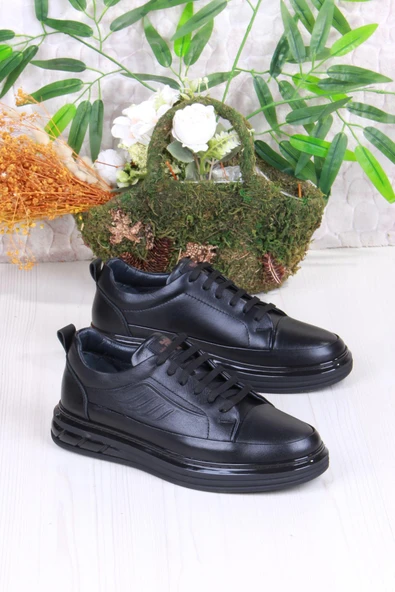 Mehmet Mete 42465 Rahat Hakiki Deri Sneaker Erkek Ayakkabı ürün görseli 1