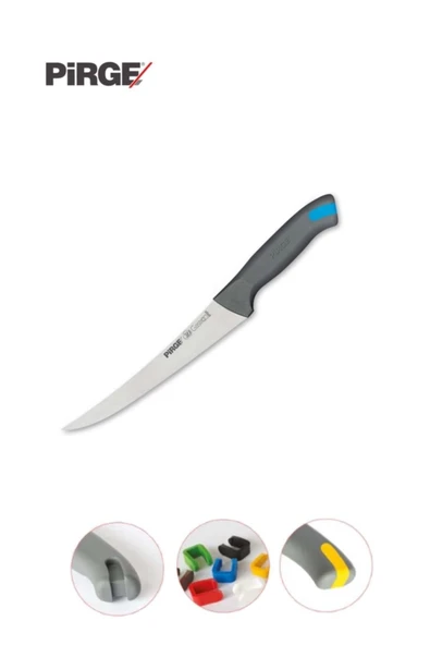 37121 Gastro Kıvrık Sıyırma Bıçağı Yarı Esnek 15 cm Bıçak 7 Renk Kodlu ürün görseli 1
