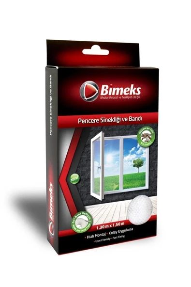 Pencere Sinekliği Beyaz 1,30x1,50m +bant 7mmx5,6m 2001011 ürün görseli 1