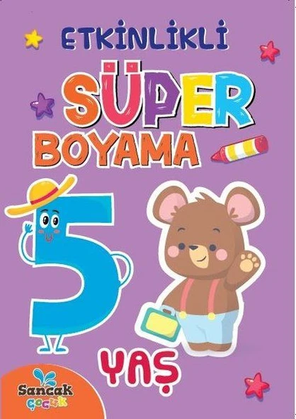 Etkinlikli Süper Boyama 5 Yaş ürün görseli 1