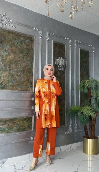 Dalya Takım-Turuncu Turuncu ürün görseli 1