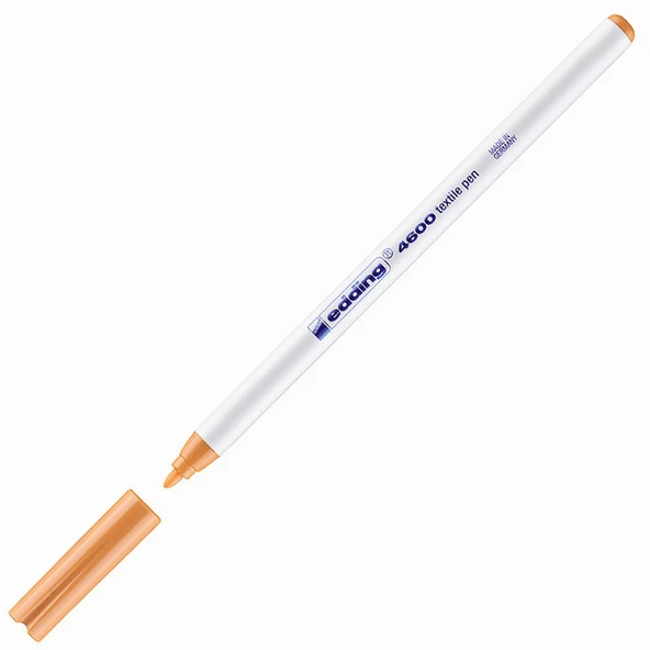 Edding T-Shırt Kalemi Yuvarlak Uçlu 1 MM Aç.Turuncu 4600-10-PKT ürün görseli 1