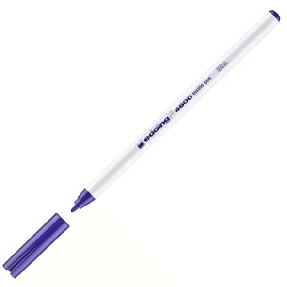 Edding T-Shırt Kalemi Yuvarlak Uçlu 1 MM Mor 4600 (10 adet) ürün görseli 1
