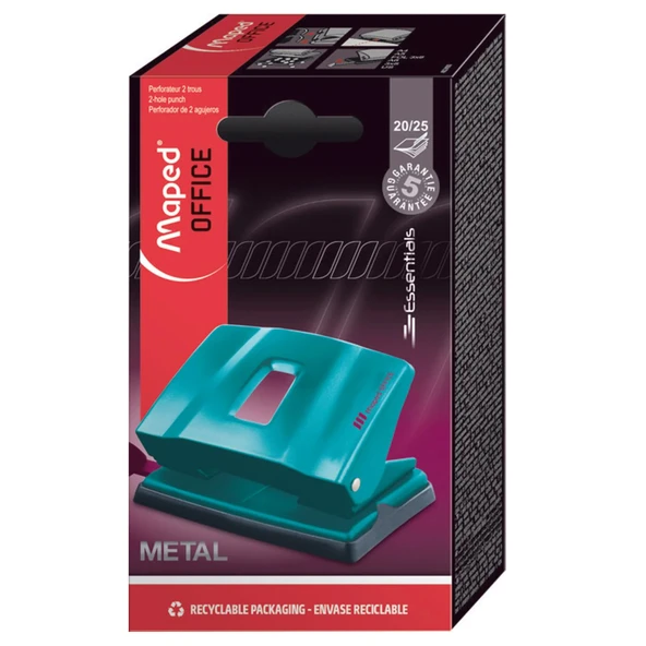 Maped Perfaratör ( Delgeç )  Essentıals Metal 20-25 Syf 402400 ürün görseli 1
