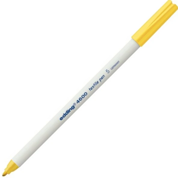 Edding T-Shırt Kalemi Yuvarlak Uçlu 1 MM Sarı 4600 (10 adet) ürün görseli 1