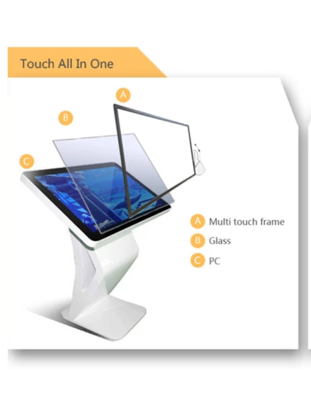 Multi touch 45" Kızılötesi - Infrared Dokunmatik Çerçeve - Resim 8