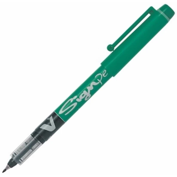 Pilot Roller Kalem Signo Pen İmza Kalemi Yeşil SW-VSP-G-12-PKT ürün görseli 1