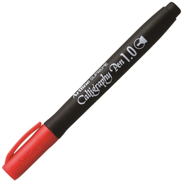 Artline Supreme Calligraphy Pen 1.0 1,0 MM Kırmızı ürün görseli 1
