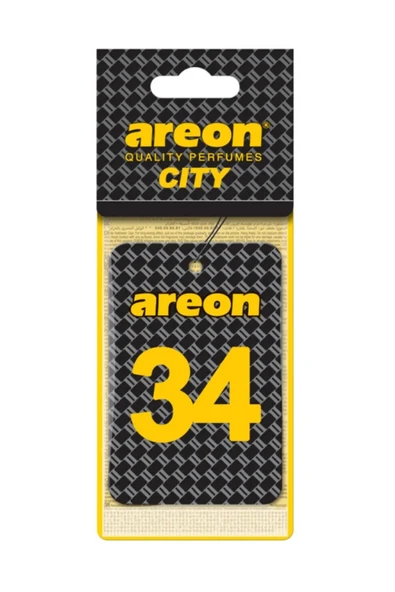 City Vanilla Black 34 (İstanbul) Oto Araç Kokusu ürün görseli 1