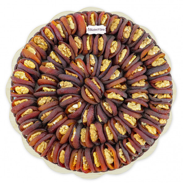 ''Cevizli Kayısı Aşkı'' Hediyelik Kuru Meyve Sepeti 1,3 Kg No 15 ürün görseli 1