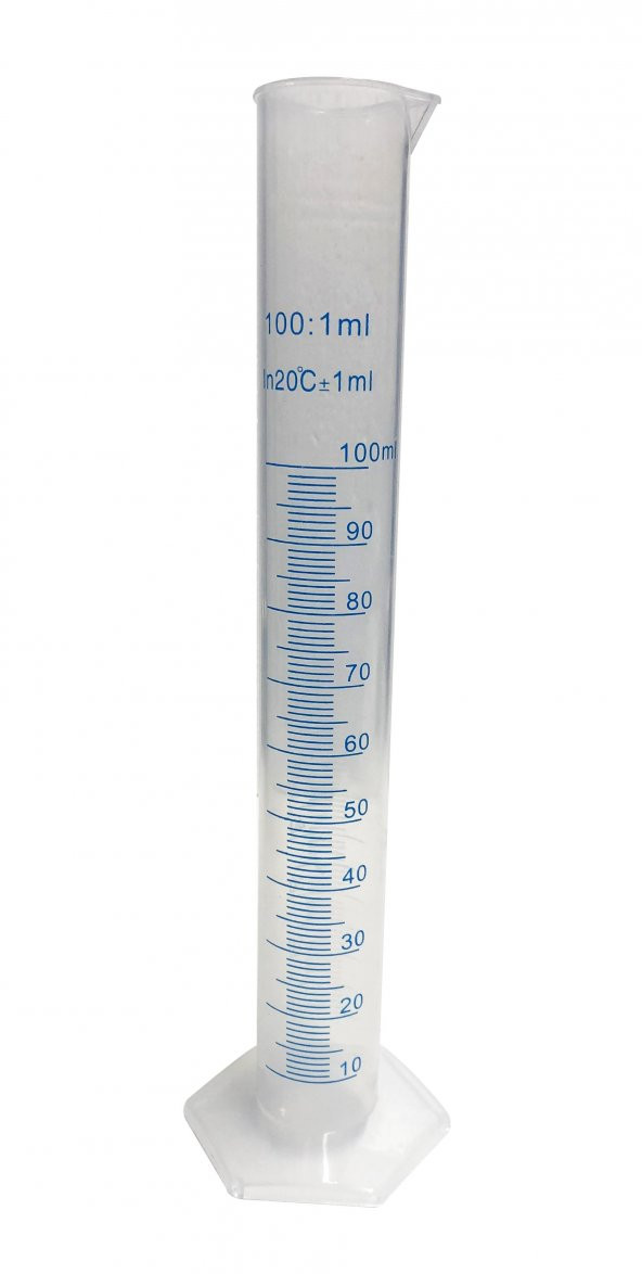 Dereceli Silindir 100ml. Plastik ürün görseli 1