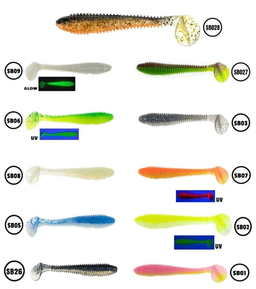Fujin Round Bait 70mm Silikon Balık 3 gr ürün görseli 1