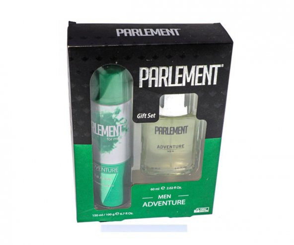 Parlement Parfüm + Deo Erkek Adventure 50+100ML. ürün görseli 1
