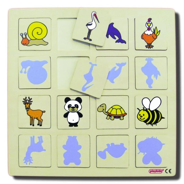 GÖLGE OYUNU PUZZLE (30x30 cm) ürün görseli 1