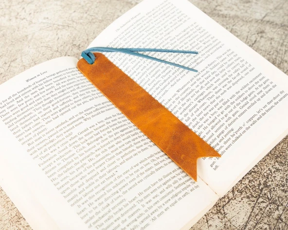 Deri Kitap Ayracı, Antik taba ürün görseli 1