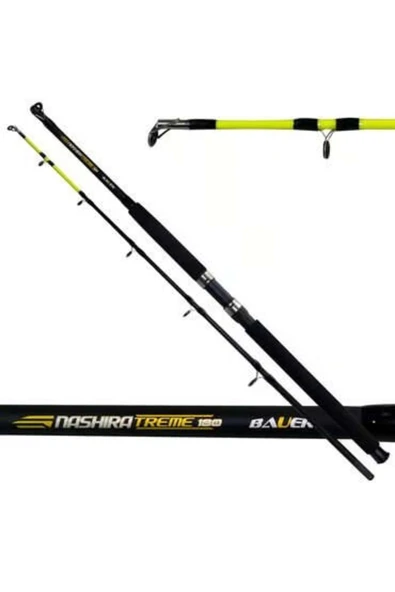 BAUER Nashira180cm 2 parça Bot Kamışı 20-30 lbs Atarlı ürün görseli 1