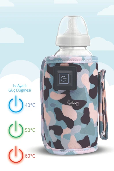 Kiwibaby Biberon Isıtıcı, Usb Taşınabilir 3 Kademeli Süt Şişe Bebek Biberon Isıtma Kbaby 50 ürün görseli 1