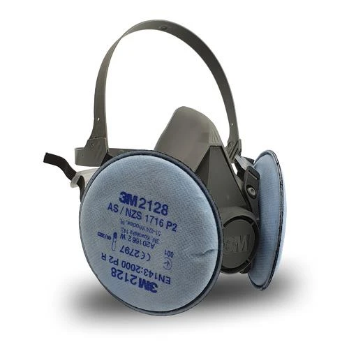3m 6300 Yarım Yüz Gaz Maskesi+2128 P2 Organik FİLTRE ürün görseli 1