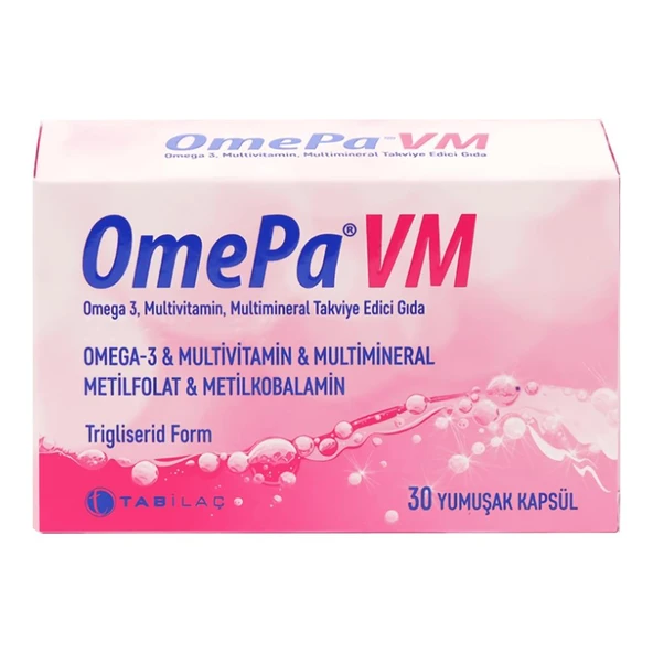 Omepa Vm 30 Yumuşak Kapsül ürün görseli 1