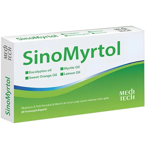 SinoMyrtol 20 Yumuşak Kapsül ürün görseli 1