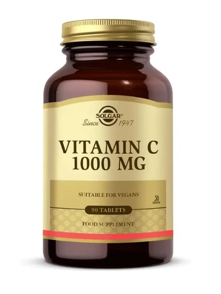 Solgar Vitamin C 1000 mg 90 Tablet ürün görseli 1