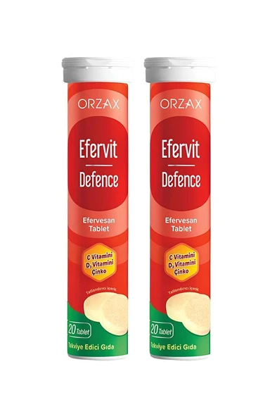 Efervit Defence 20 Efervesan Tablet 2li ürün görseli 1