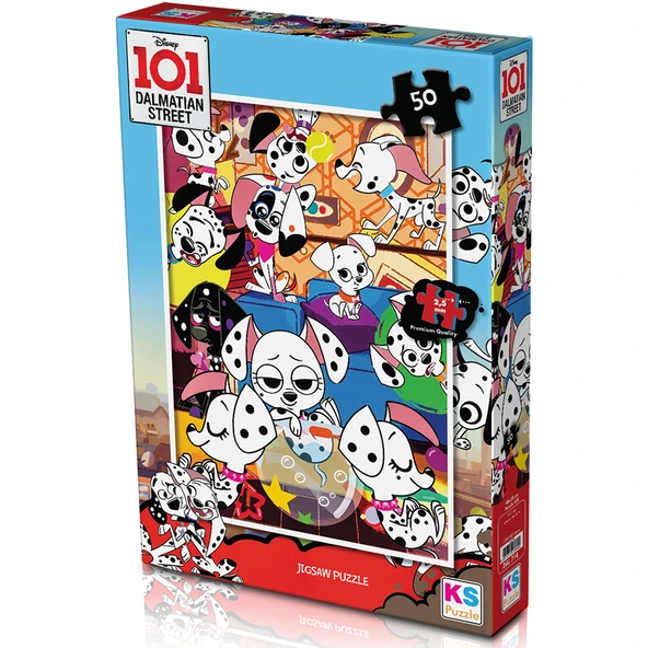 Ks Games Puzzle 50 Parça 101 Dalmatian 709 ürün görseli 1